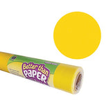 Teacher Created Resources Better Than Paper Bulletin Board Roll, 4 x 12, Yellow Gold, 4 Rolls