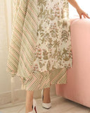 Anni Designer Women'S Rayon Blend Straight Printed Kurta With Pant & Dupatta (Damlur Cream_M_Cream_Medium),Cream,M,Rayon Blend,Regular,Dupatta