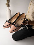 Shoetopia Girls Belly-287 Peach Ballet Flat - 8 Uk (Girls-Belly-287-Peach),Peach,8,B0CQK5X335