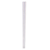 ECOMISTIQ 304 Stainless Steel Square Chopsticks Polished for Kitchen Hotel Silver | Flatware, & Cutlery Kitchen, Dining Bar