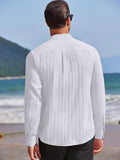 Leriya Fashion Men'S Solid Regular Fit Shirt (Lf-Ms-6242_White,WhiteApparel,XL