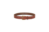 Walletsnbags Vintage Brass Buckle Casual Leather Belt For Men