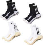 Vaisag House HighTraction Anti Slip Socks For Yoga & Pilates Soft Cotton Crew Grip Socks For Stability & Balance