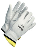 Bob Dale Gloves 2091600X2L Grain Pearl Goatskin Driver w/Kevlar & Thinsulate C100 Li,