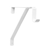 Knape & Vogt Vogt Rp0043Wt Adjustable Shelf and Rod Bracket, No Size, White