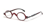 Calabria R314/R501S Vintage Retro Metal Reading Glasses +3.00 Tortoise Green Men Women Professor Round Single Power Readers