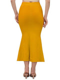 Smowkly Valentino Lycra || Fish Tail Shape Wear || Saree Shaper For Women Yellow