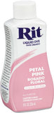 Rit Dye Liquid Fabric Dye, 8 Ounce, Petal Pink
