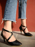 Shoetopia Women'S Block Heel Sandal/Black /Eu41 / Uk8,Black,8,B0BSC8VHS8