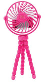 Paris Hilton Stroller Fan - Portable Clip-On Fan for Babies & Kids, Adjustable 3-Speed Cooling for Travel, Outdoor & Everyday Us