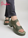 Shoetopia Women'S Heeled Sandal-8 Kids Uk (Tazza-Green)-Eu41,Green,8,B0D4JSP1N5