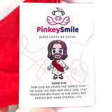 Pinkey Smile My Jesus Plush 14 Large Christ Doll Cute Christian Stuffed Plush of Son of God for Children, Church, Sunday Schoo