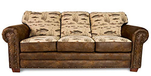 American Furniture Classics Model Angler'S Cove Sofa, Brown