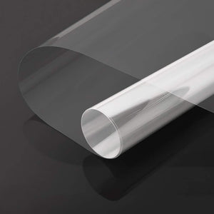 0.05Mm Clear Window Security Film Adhesive Anti Shatter Heat Control Safety Window Glass Protection Sticker For Home And Office,