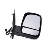 For Chevy Express 2500/3500 2008-2021 Door Mirror Passenger Side | Power Glass | Heated | Textured Black | Replacement For GM132