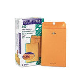 Quality Park Clasp Envelope ENVELOPE,CLSP 6X9 KFT 28# 43641703 (Pack of8)