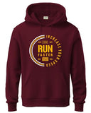 Adro Men'S Cotton Neck Hooded Sweatshirt (H24-Fast-Mr_Maroon,MaroonApparel,M