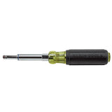 Klein Tools 32801 5In1 Heavy Duty MultiNut Driver With Hollow Shaft for Long Bolts and Color Coded Bands