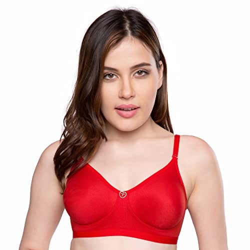Trylo Paresha Stp 34 Red B - Cup,Red,34,B0B3N2C1N1