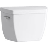 Kohler K-4645-7 Highline Lite Toilet Tank Only 1.6 GPF Black Black