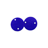 The Design Cart Purple Two Hole Circular Sequins, 250 Grams, 1.2 cms Sequins for Embroidery Work, Jewellery Making, Designing, E