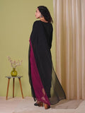 Gosriki Women'S Rayon Viscose Straight Solid Kurta With Pant & Dupatta (Nanad Black-Vks01-Gs_S_Black_Small),Black,,B0F38FTY8Z