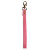 Ujeavette Durable Leather Replacement Wrist Strap For Clutch, Wristlet, Purse Pink