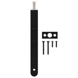 Nuk3y Heavy Duty 7Inch Solid Brass Flush Bolt (Matte Black)