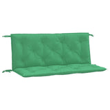 vidaXL Polyester Oxford Fabric Garden Bench Cushion in Green (Set of 2)