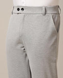 Toplot Men'S Formal Trousers || Slim Fit Men'S Wear Trousers || Stretchable Formal Pant Trousers || Trouser For Men (Formal-5181-Silver-36),Silver,36,B0DKBM659H