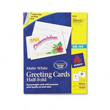 Avery Inkjet Greeting Cards CARD,GREETING,INKJET (Pack of4)