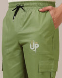 Toplot Cotton Multi-Pocket Cargo Pant For Men (Men-Up-Cargo-5178-Green-40),Green,40,B0D2NYBCZ5