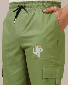 Toplot Cotton Multi-Pocket Cargo Pant For Men (Men-Up-Cargo-5178-Green-34),Green,34,B0CYQ821Z6