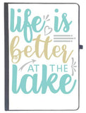 Udnag Ruled Notebook Diary Lake | Life Is Better At The Lake, [A5 80Pages 80Gsm]