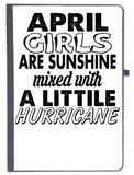 Udnag Ruled Notebook Diary Girls | April Girls, [A5 80Pages 80Gsm]