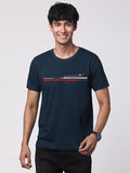 Adro Men'S Graphic Printed 100% Cotton T-Shirt - Regular Fit, Printed T-Shirts For Men (Rn24-Rac-Sb_Teal_Xl)