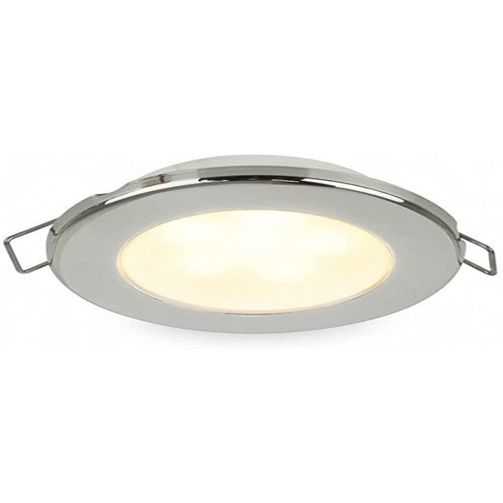 Hella Euroled 75 3 Round 24V Warm White Spring Mount