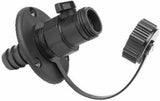T-H Marine Washdown Fitting W/Shutoff Valve