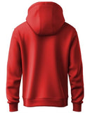 Adro Men'S Cotton Neck Hooded Sweatshirt (H20-M-Cr07-Rd_Red_S)