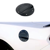 JSD Billet Aluminum Fuel Door for Ford Mustang 2015-2023, Black Anodized