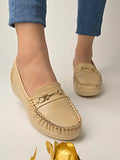 Shoetopia Girls Butter Beige Loafer - 7 Uk (Girls-Butter-Beige),Beige,7,B0CQK7Y1BL
