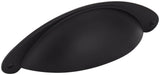 Jeffrey Alexander 8233BLK Lyon Collection Pull, Black