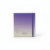Zen Sangam | Square Zig Zine Accordion Book | 245 GSM, 20% Cotton, Cold Pressed | Size (10x10cm) 7 Smooth Folds (8+8 Pages)| Ide