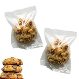 KayLe Cookie Bags - 100 Pack Frosted Matte & Clear Heat-Sealable Treat Bags (4.3x5.9 & 5x7 in) | GK Sweet Shop Packaging for Coo