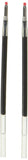6 PACK 12 REFILLS/Zebra JK Refills for G301Gel Rollerball Pens, Medium Point, 2/Pack, Black Ink, PK ZEB88112