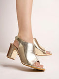 Shoetopia Girls Heel-1527 Golden Heeled Sandal - 4 Uk (Girls-Heel-1527-Golden),Golden,4,B0CQK39M56