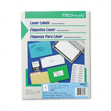 PRESaply Mailing Labels (Set of 2) [Set of 2] Quantity: 600 / Box, Label Size: 3.75 H x 3 W