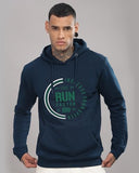 Adro Men'S Cotton Neck Hooded Sweatshirt (H24-Fast-Sb_Teal,TealApparel,2XL