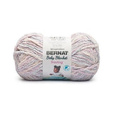 Bernat Baby Blanket Frosting Lilac Lounge Yarn - 1 Pack of 10.5oz/300g - Polyester - #6 Super Bulky - 220 Yards - Knitting & Cro
