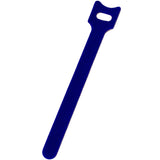 NavePoint 10 Inch Hook and Loop Reusable Strap Cable Cord Wire Ties 75 Pack Blue